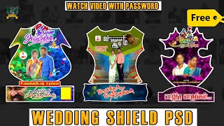 WEDDING SHIELD PSD FREE DOWNLOAD||DIWAKAR ENTERTAINMENT