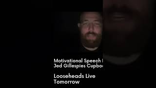 Motivational Speech Live From Cupboard