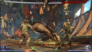 Injustice 2 My Combo With Bane