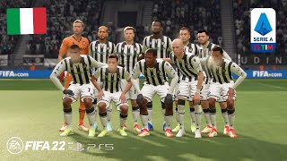 FIFA 22 Udinese VS Torino  Italian Serie A | Next Gen Gameplay PS5