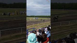 Traditional horse races in a Tatar village