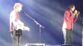 Ed Sheeran - Chasing Cars ft Snow Patrol Gary Lightbody Staples Center LA August 27th