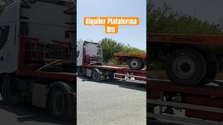 Alquiler de Plataforma de 8 metros . #rinoagro #bueydu #plataformas #camion #maquinariaagriola