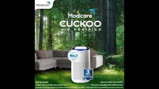 Modicare CUCKOO AIR PURIFIER || open up your home to pure air - #modicare #cockoo #airpurifier