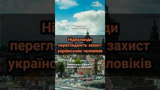 Нідерланди переглядають захист українських чоловіків  #біженці  #нідерланди  #мобілізація