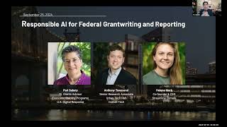 Responsible AI for Federal Grantwriting and Reporting