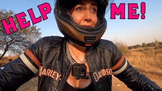 BIG MISTAKE!! 1st Time RIVER CROSSING on a KTM 790R did not go as planned! Touring South Africa