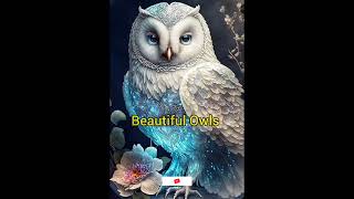 Beautiful Owls Made By AI #shorts #viral #trending #owl #ai