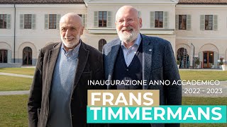 Inauguration of the Academic Year 2022/2023 - Frans Timmermans - long version