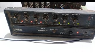 Ahuja Pre Amplifier Mixer/ Ahuja Mixer/ Ahuja Mic Mixer