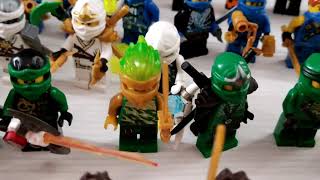 Вся коллекция Lego Ninjago (2011-2021г) | все мои фигурки ниндзяго