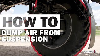 HOW-TO: Dump Air From Suspension | Case IH 50 Series Sprayer