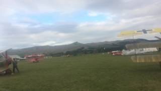 Omaka 2017 Fokker taxiing