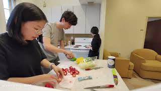 Grossman open house cultural food prep time lapse