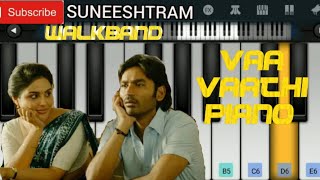 Vaa Vaathi Song Piano || Dhanush || Samyuktha || G.V. Prakash Kumar || Walkband || Suneeshtram