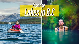 Exploring Lakes and Hot Springs in British Columbia - Muncho Lake/Bootski Lake and Liard Hot Springs