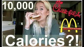 10,000 CALORIE CHALLENGE || Girl vs. Food || Epic Cheat Day