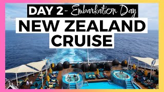 DAY 2  - Embarkation Day NEW ZEALAND CRUISE CARNIVAL SPLENDOR