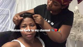 Vlog #Wig installation