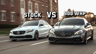 POV: Driving a 1000HP C63s AMG!