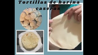 Como preparar tortillas de harina.