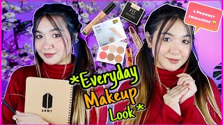 Everyday Makeup For Beginners & Teenagers *Using only 5 Products* মাত্র ৫ টা প্রোডাক্ট দিয়ে মেকআপ!😳