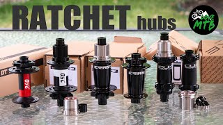 BEST Ratchet HUBS? DT Swiss vs DUKE MadMax vs ERASE Components Hubs - Quick Check