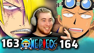 THE SECRET OF SKYPIEA... | One Piece Reaction Ep 163 + 164