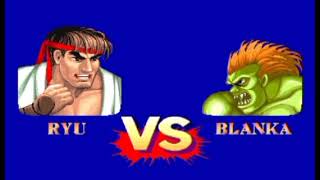 Street Fighter 2 versus screen sound effect