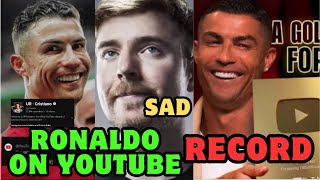 Cristiano Ronaldo YouTube Channel Record | Mr Beest Record Break