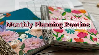 My Monthly Planner Routine | Plan With Me