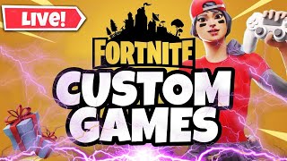 🔴 LIVE FORTNITE CUSTOM GAMES NL/BE