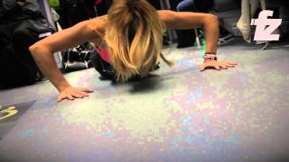 Metro Flip Book Push-Ups: Female Street Workout Champs Weekend...