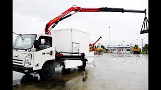 Customizing JMC mobile Workshop truck with rescue tool and crane