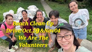 Beach CleanUp Drive Oct.29, & Nov. 04 With The Scouts  #Volunteers#34&35 #nature #MarilouAtacador3