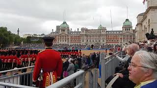 Trooping the Colour, Major Generals Review,1/6/24, march past by the foot guards in slow time