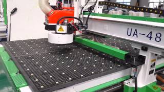 Jinan Quick CNC UA-481 auto unloading system jinan quick cnc router