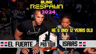 HE'S ONLY 12 YEARS OLD ISAIAS (JP) VS EL FUERTE (JP) POOLS  DAY 1  Blink Respawn