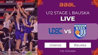 Utenos DSC 2013 vs Bauska 2013 | BBBL Boys U12