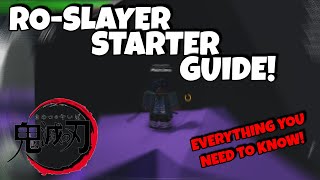 [CODE] RO SLAYERS STARTER GUIDE + BREATHING LOCATIONS |Ro-Slayers