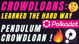 Polkadot Auctions & Crowdloans Lesson | Pendulum Crowdloan Launching !