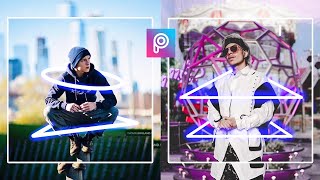 Neon Glowing Effect | PicsArt Tutorial