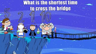 Can you solve the bridge riddle to have everyone escape in time?