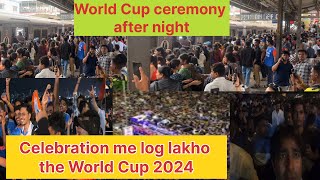 Celebration World Cup all only crowd vidio day night