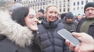 🧧SCHLUSSLICHT🧧ALICE WEIDEL (AFD) ZUSAMMEN MIT BÜRGERN.  DIE AMPEL IST AM ENDE.!