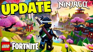 LEGO Fortnite UPDATE - NINJAGO UPDATE + NEW BIOME (LEAKS)