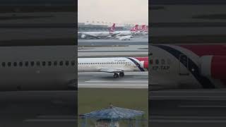 Tiny jet takeoff #aviation #airport #automobile #planespotting #landing #aircraft #boeinglanding