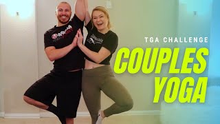 COUPLES YOGA CHALLENGE! | TGA Challenge