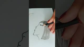 Mastering the Art of Drawing- Capturing the Beauty of the Female Form🧚‍♀️#youtubeshorts #drawing