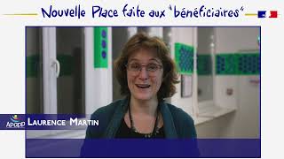 Interview de Laurence Martin - Nouvelle place faite aux bénéficiaires (Mois de l'Innovation)